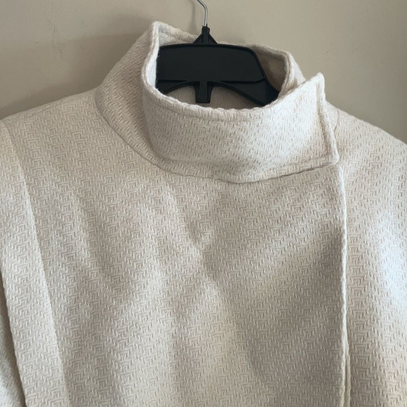 New Reiss Clara short biker jacket 10 ivory nwot - Picture 9 of 11